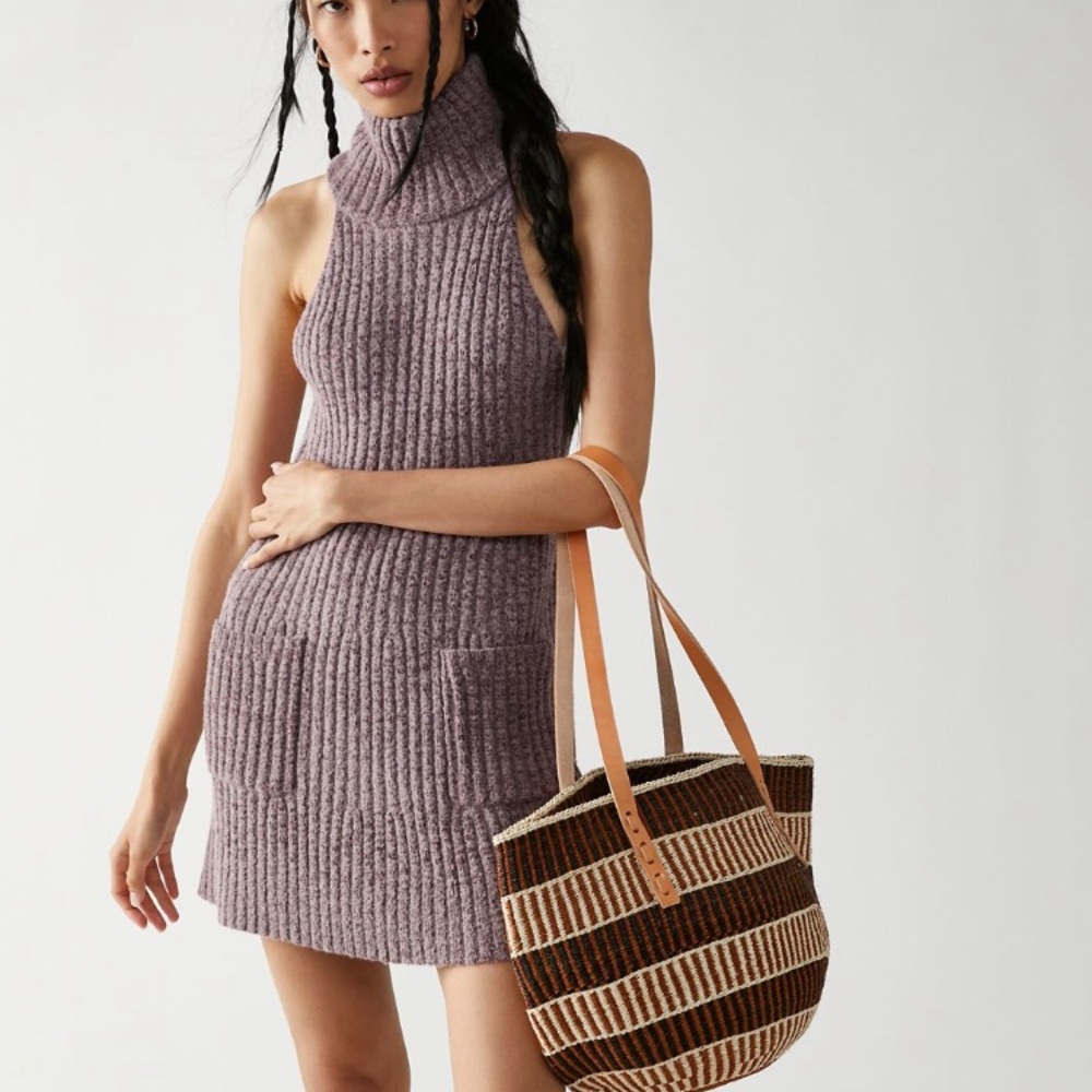 NWT Free People Claude Mini Sweater Dress